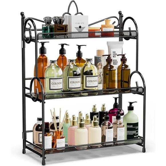 Bathroom Organizer Countertop 3 Tier Spice Rack Organizer, Counter Organization - Picture 7 of 7